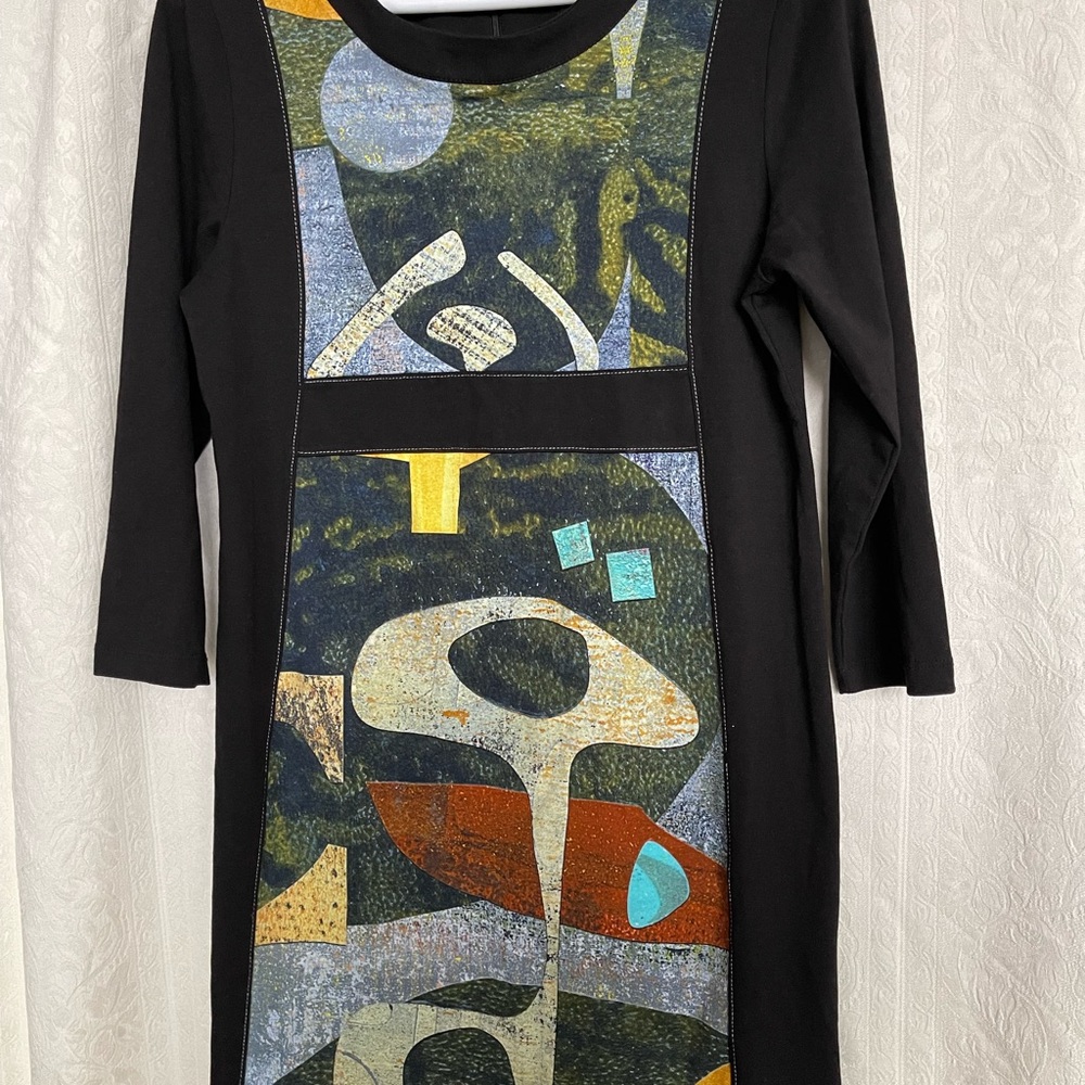 Simple Art by dolcezza abstract art to wear dress size s or m - Picture 2 of 5
